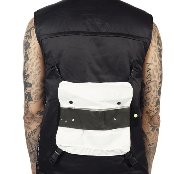 THC Puffer Vest, streetwear utility XXL - Picture 2 of 14